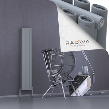 Radiva - Tano Radiateur En Aluminium 1500x282 Gris