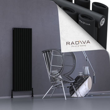 Radiva - Tano Radiateur En Aluminium 1500x514 Noir