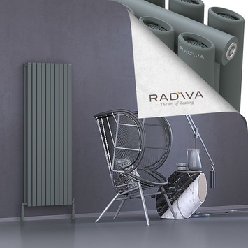 Radiva - Tano Radiateur En Aluminium 1500x572 Anthracite