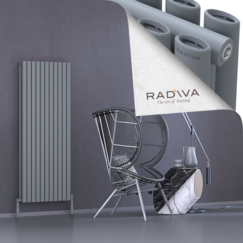 Radiva - Tano Radiateur En Aluminium 1500x630 Gris