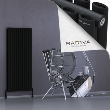 Radiva - Tano Radiateur En Aluminium 1500x688 Noir