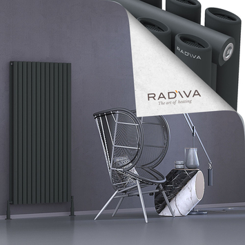 Radiva - Tano Radiateur En Aluminium 1500x746 Anthracite Foncé