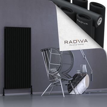 Radiva - Tano Radiateur En Aluminium 1500x746 Noir