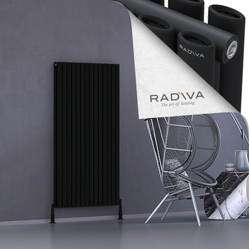 Radiva - Tano Radiateur En Aluminium 1500x804 Noir