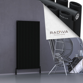 Radiva - Tano Radiateur En Aluminium 1500x862 Noir