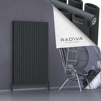 Radiva - Tano Radiateur En Aluminium 1600x1094 Anthracite Foncé