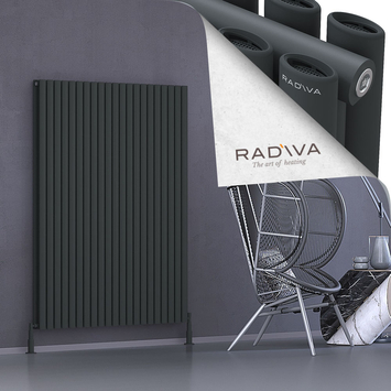 Radiva - Tano Radiateur En Aluminium 1600x1210 Anthracite Foncé