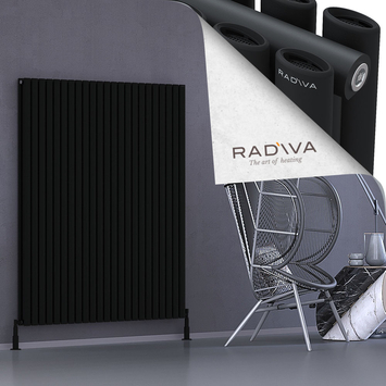 Radiva - Tano Radiateur En Aluminium 1600x1326 Noir