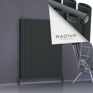 Radiva - Tano Radiateur En Aluminium 1600x1442 Anthracite Foncé