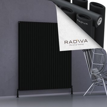 Radiva - Tano Radiateur En Aluminium 1600x1558 Noir