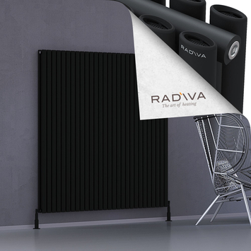Radiva - Tano Radiateur En Aluminium 1600x1616 Noir
