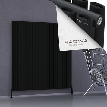 Radiva - Tano Radiateur En Aluminium 1600x1732 Noir