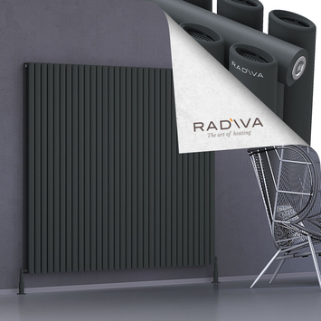 Radiva - Tano Radiateur En Aluminium 1600x1848 Anthracite Foncé