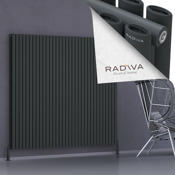 Radiva - Tano Radiateur En Aluminium 1600x1906 Anthracite Foncé