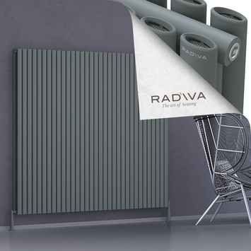 Radiva - Tano Radiateur En Aluminium 1600x1906 Anthracite