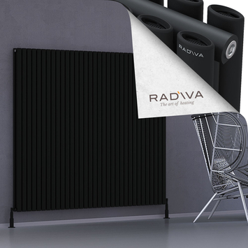 Radiva - Tano Radiateur En Aluminium 1600x1906 Noir