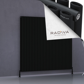 Radiva - Tano Radiateur En Aluminium 1600x1964 Noir
