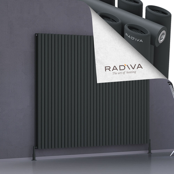 Radiva - Tano Radiateur En Aluminium 1600x2080 Anthracite Foncé