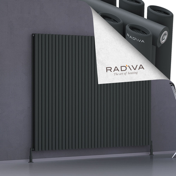 Radiva - Tano Radiateur En Aluminium 1600x2138 Anthracite Foncé