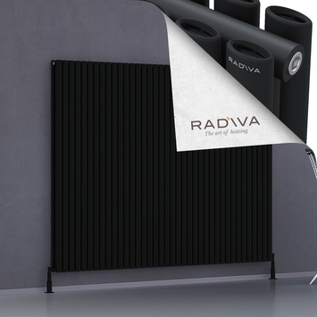 Radiva - Tano Radiateur En Aluminium 1600x2196 Noir