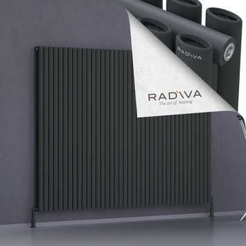 Radiva - Tano Radiateur En Aluminium 1600x2254 Anthracite Foncé