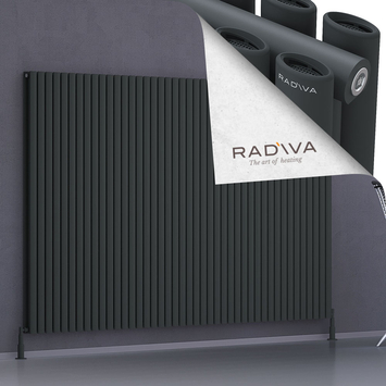 Radiva - Tano Radiateur En Aluminium 1600x2486 Anthracite Foncé