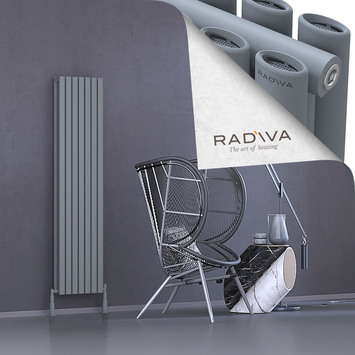 Radiva - Tano Radiateur En Aluminium 1600x398 Gris