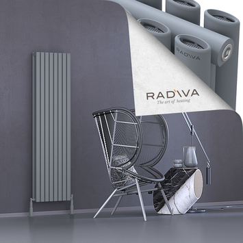 Radiva - Tano Radiateur En Aluminium 1600x456 Gris
