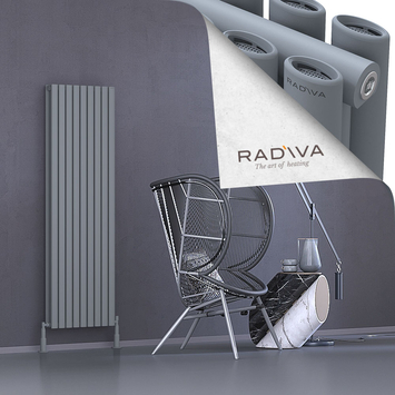 Radiva - Tano Radiateur En Aluminium 1600x514 Gris
