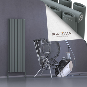 Radiva - Tano Radiateur En Aluminium 1600x572 Anthracite