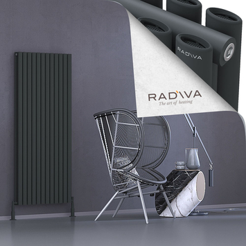 Radiva - Tano Radiateur En Aluminium 1600x688 Anthracite Foncé