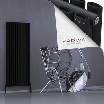 Radiva - Tano Radiateur En Aluminium 1600x688 Noir