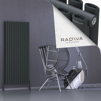 Radiva - Tano Radiateur En Aluminium 1600x746 Anthracite Foncé