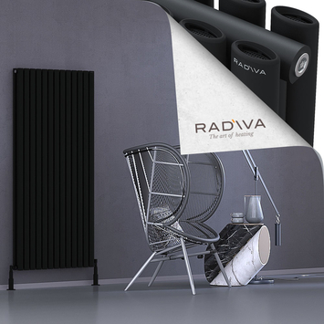 Radiva - Tano Radiateur En Aluminium 1600x746 Noir