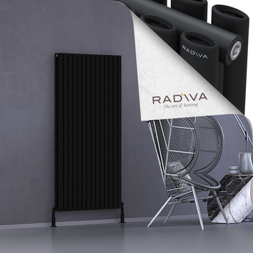 Radiva - Tano Radiateur En Aluminium 1600x804 Noir