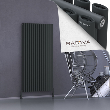 Radiva - Tano Radiateur En Aluminium 1600x862 Anthracite Foncé