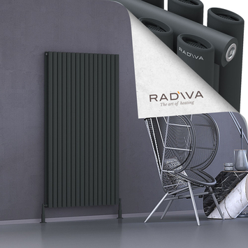 Radiva - Tano Radiateur En Aluminium 1600x920 Anthracite Foncé