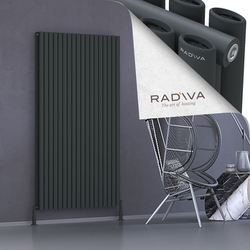 Radiva - Tano Radiateur En Aluminium 1800x1036 Anthracite Foncé