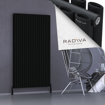 Radiva - Tano Radiateur En Aluminium 1800x1094 Noir