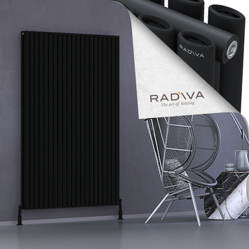 Radiva - Tano Radiateur En Aluminium 1800x1210 Noir