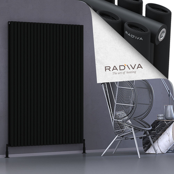 Radiva - Tano Radiateur En Aluminium 1800x1326 Noir
