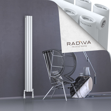 Radiva - Tano Radiateur En Aluminium 1800x166 Blanc