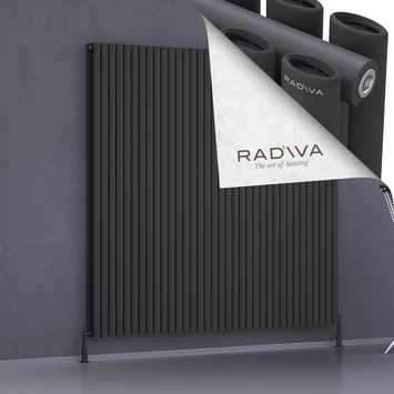 Radiva - Tano Radiateur En Aluminium 1800x2022 Anthracite Foncé