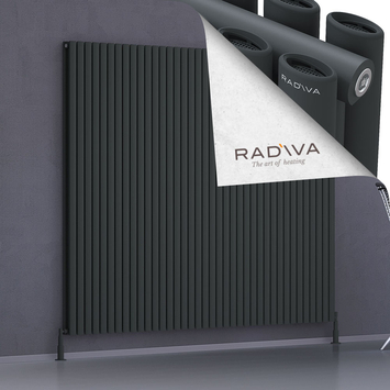 Radiva - Tano Radiateur En Aluminium 1800x2196 Anthracite Foncé