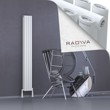 Radiva - Tano Radiateur En Aluminium 1800x224 Blanc