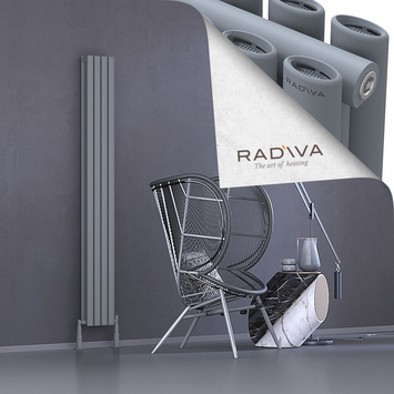 Radiva - Tano Radiateur En Aluminium 1800x224 Gris