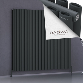 Radiva - Tano Radiateur En Aluminium 1800x2254 Anthracite Foncé