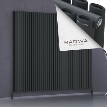 Radiva - Tano Radiateur En Aluminium 1800x2312 Anthracite Foncé