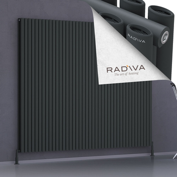 Radiva - Tano Radiateur En Aluminium 1800x2370 Anthracite Foncé