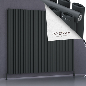 Radiva - Tano Radiateur En Aluminium 1800x2428 Anthracite Foncé